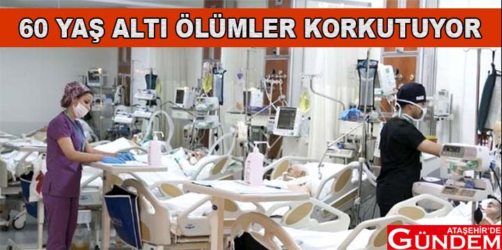 TÜRKİYE'DE COVİD-19’DAN GENÇ ÖLÜMLER KORKUTUYOR TÜRKİYE'DE COVİD-19’DAN GENÇ ÖLÜMLER KORKUTUYOR